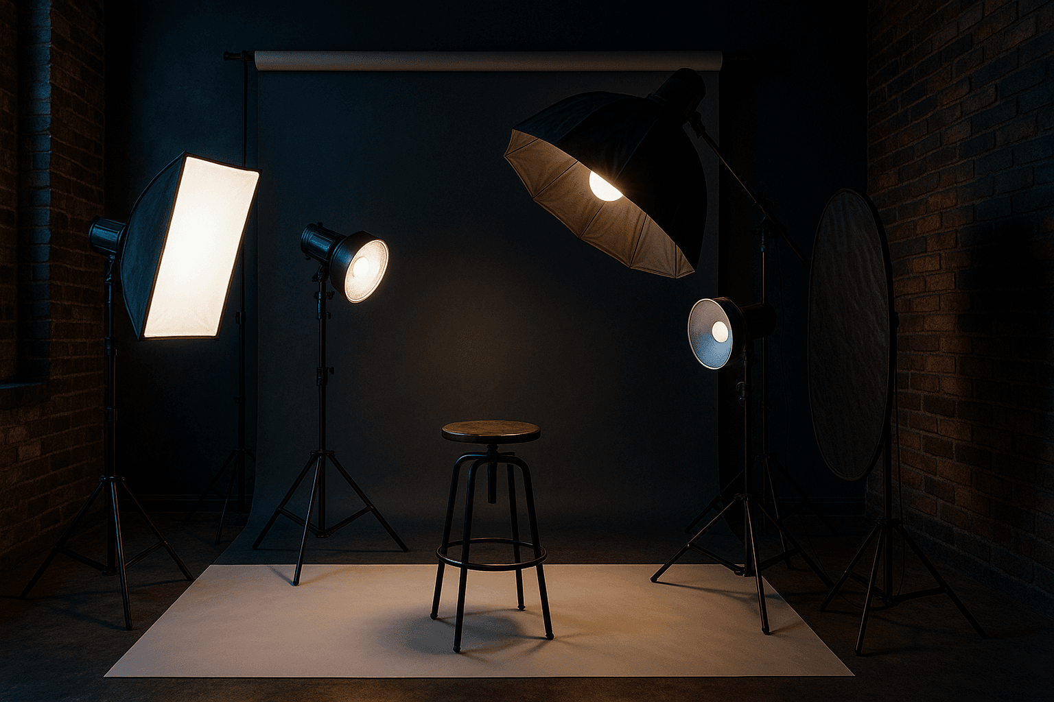 Photography Studio, dark