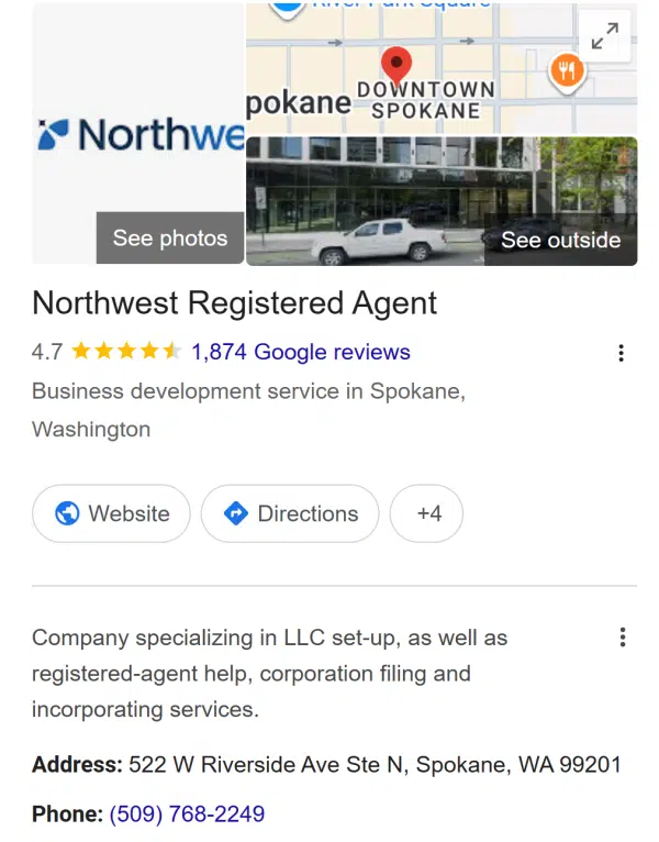 Northest Google Profile